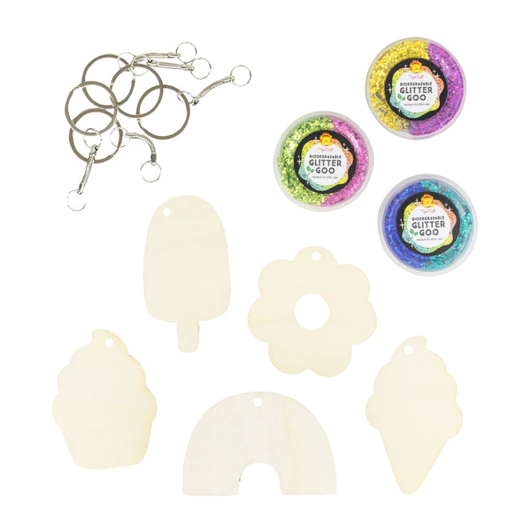Tiger Tribe / Glitter Goo Bag Charms - Glitter Pop