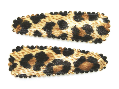 Goody Gumdrops / Leopard Satin Snaps (Medium) - Brown