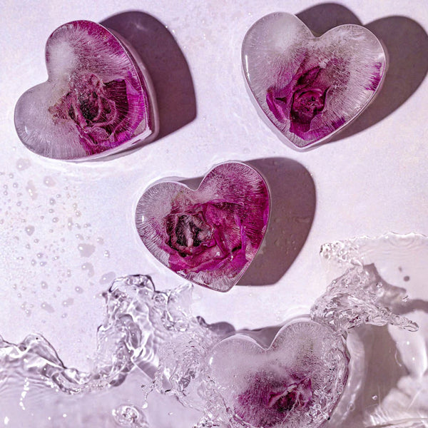 Drinks Plinks / Silicone Tray - Love Hearts