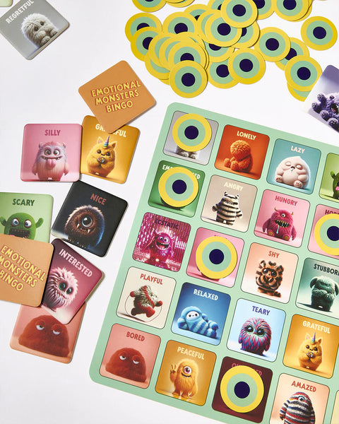 Journey Of Something / Emotional Monsters Bingo