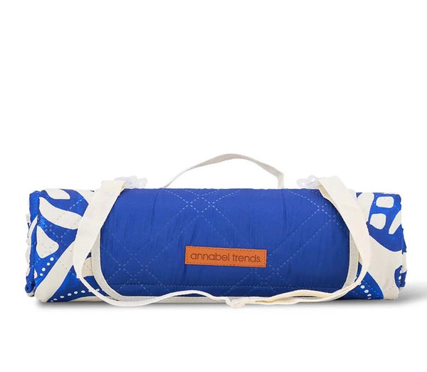 Annabel Trends / Picnic Mat Round - Blue Oasis