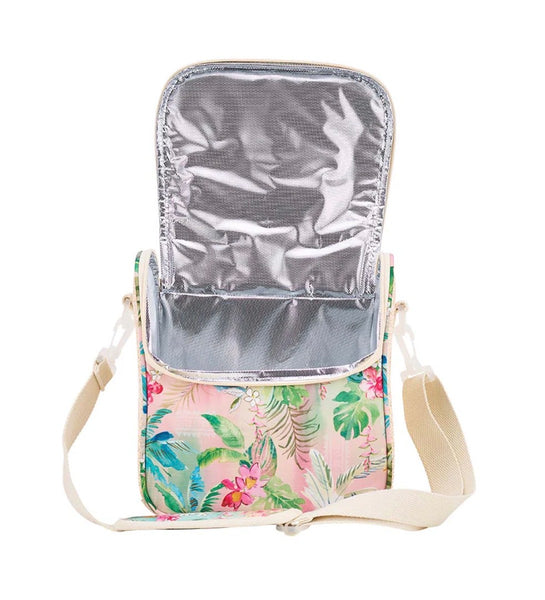 Annabel Trends / Picnic Wicker Lunch Bag - Tiki Island