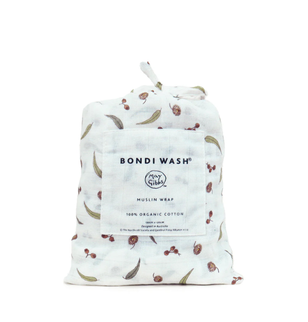 Bondi Wash / May Gibbs Gumnut Muslin Wrap