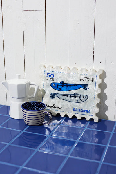 Jones & Co / Stamp Tile - Sardina