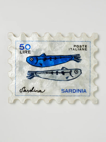 Jones & Co / Stamp Tile - Sardina