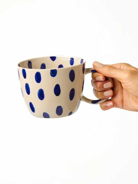 Jones & Co / Chino Boss Mug - Blue Spot
