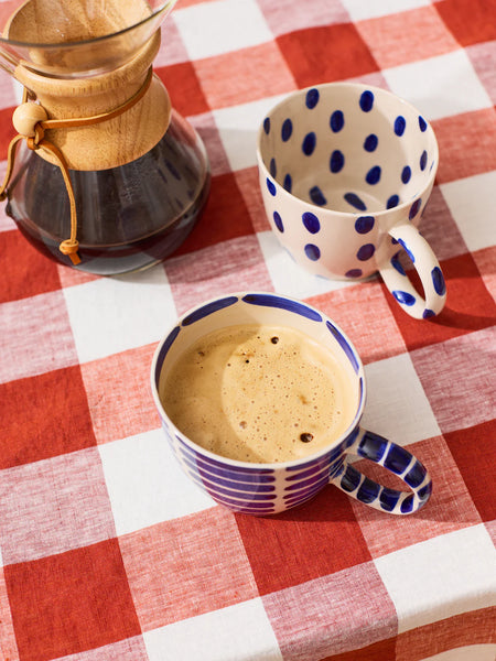 Jones & Co / Chino Boss Mug - Blue Spot