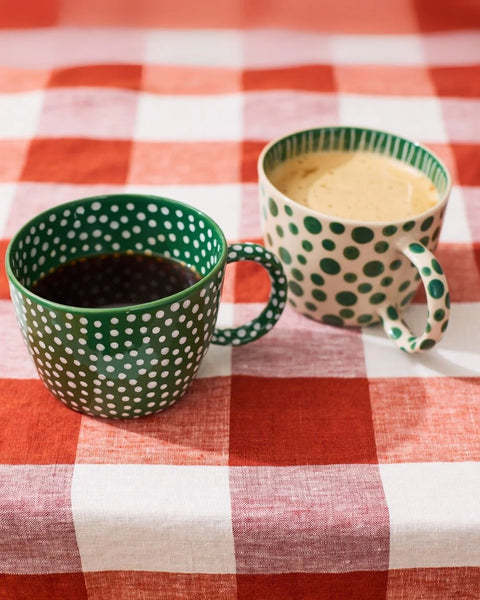 Jones & Co / Chino Mug - Green Spot