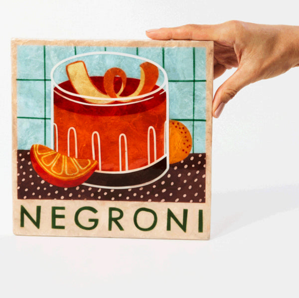 Jones & Co / Happy Hour Negroni Tile