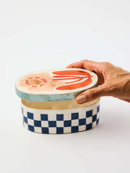 Jones & Co / Paradis Box (Large) - Navy