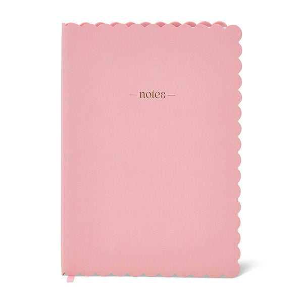 Annabel Trends / Notes Journal - Pink Scallop