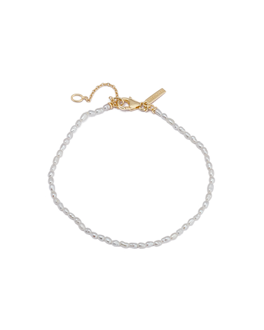 Kirstin Ash / Vacation Pearl Bracelet - 18K Gold Plated