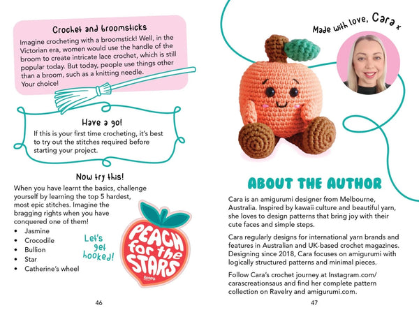 Loopy / Crochet Book & Kit - Perfect Peach