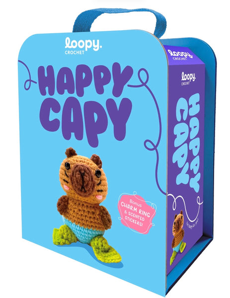 Loopy / Crochet Book & Kit - Happy Capy