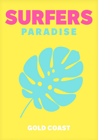 Australia Unseen / Coastal Chic Poster - Surfers Paradise
