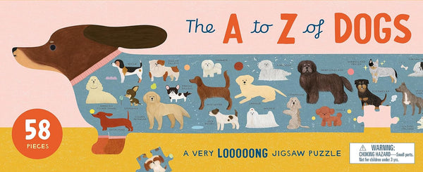 The A To Z Of Dogs: A Looooong Jigsaw Puzzle