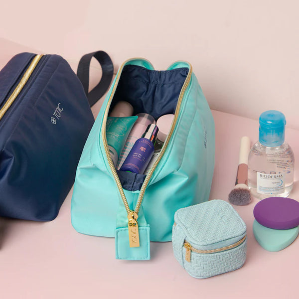 Tonic / Splash Makeup Bag (Med) - Aqua