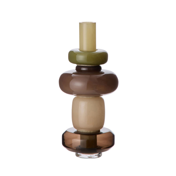 Amalfi / Tutti Vase - Tonal with Green
