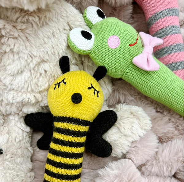 Annabel Trends / Knit Rattle - Bumble Bee
