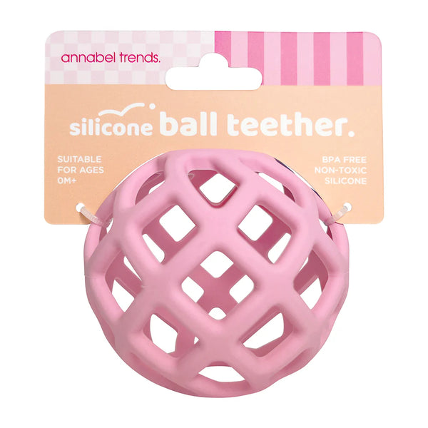 Annabel Trends / Silicone Ball Teether - Pink