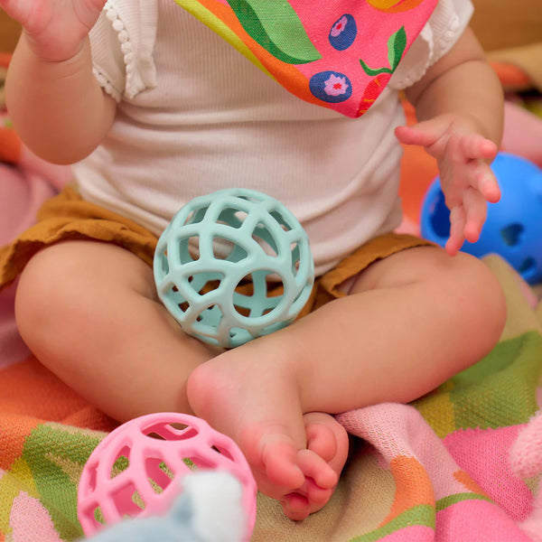 Annabel Trends / Silicone Ball Teether - Aqua