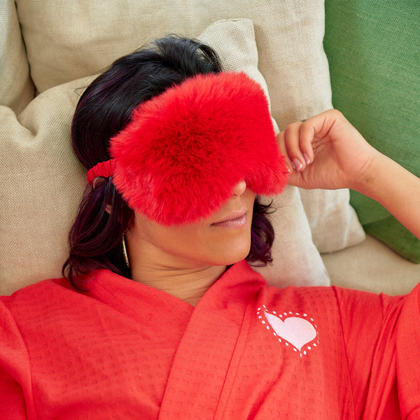 Annabel Trends / Cosy Luxe Eye Mask - Cherry