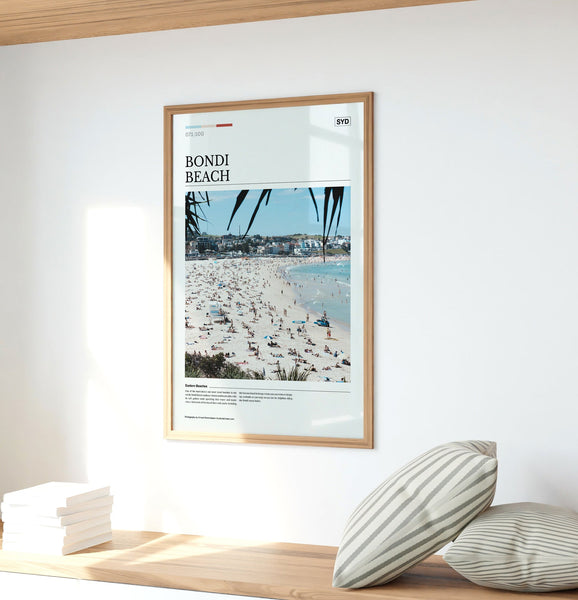 Australia Unseen / Editorial Poster - Bondi Beach 02