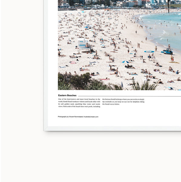 Australia Unseen / Editorial Poster - Bondi Beach 02