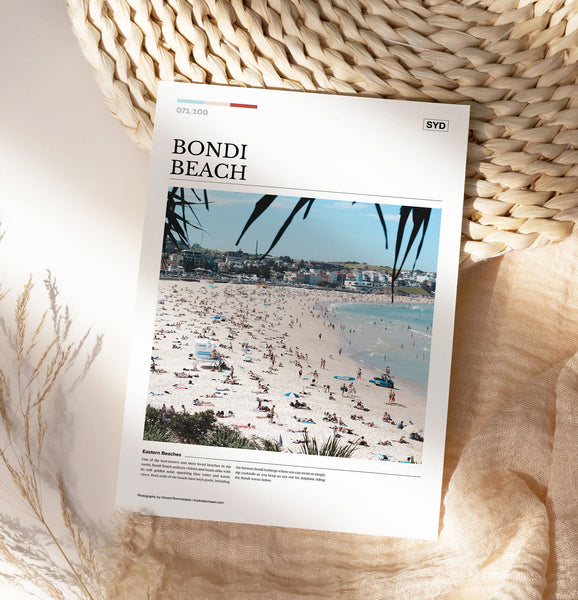 Australia Unseen / Editorial Poster - Bondi Beach 02