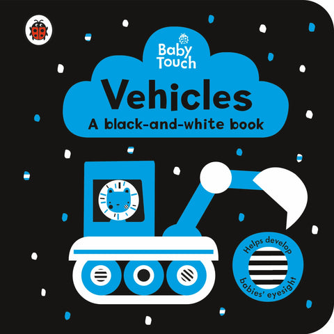 Baby Touch Black & White Book: Vehicles - Ladybird