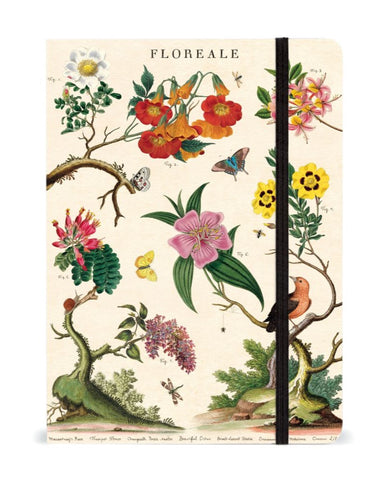 Cavallini & Co. / Blank Notebook (Large) - Floreale