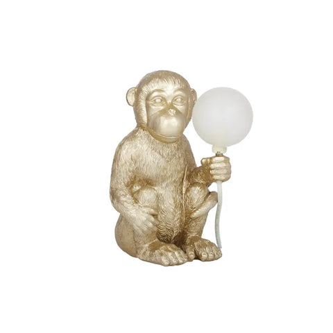 Coast To Coast / Mac Monkey Table Lamp - Gold