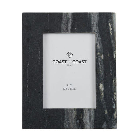 Coast To Coast / Marais Marble Photo Frame (5x7”) - Black