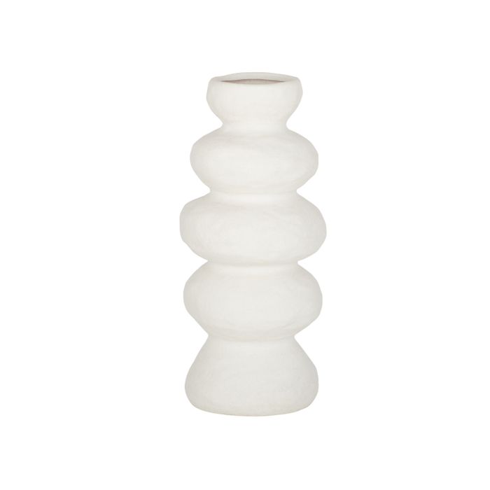 Coast To Coast / Ravella Ceramic Vase (Large) - White