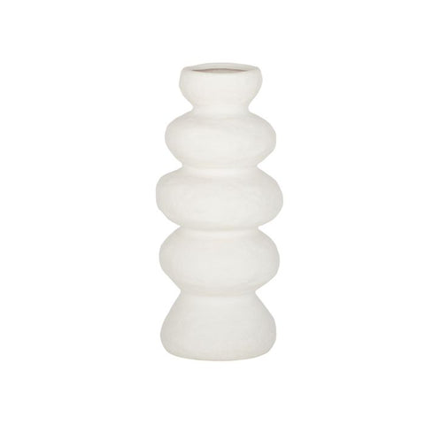 Coast To Coast / Ravella Ceramic Vase (Large) - White