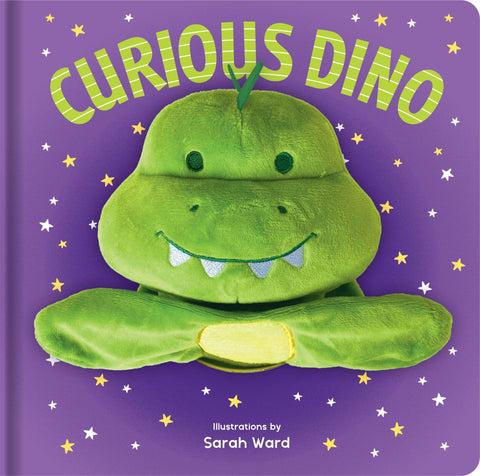 Curious Dino Hand Puppet Book - Sarah Ward