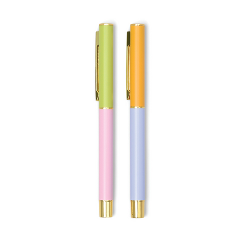 Designworks Ink / Colour Block Pens (Set 2) - Lilac & Cornflower