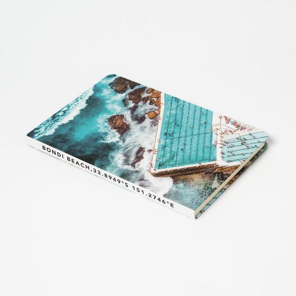 Destination Label / Notebook - Icebergs Summer