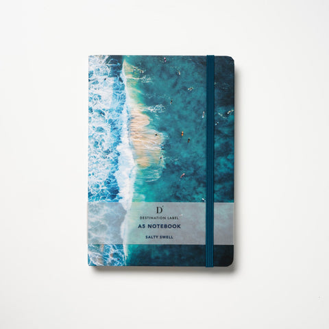 Destination Label / Notebook - Salty Swell