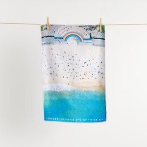 Destination Label / Tea Towel - Coogee Shores