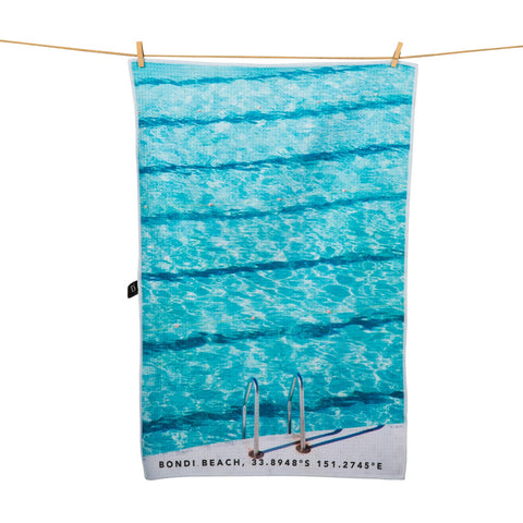 Destination Label / Tea Towel - Dreamy Lanes