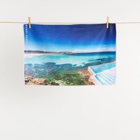 Destination Label / Tea Towel - Lake Bondi