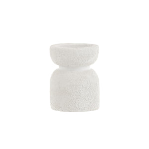 Emporium / Mesaria Candle Holder (Small) - White Sand