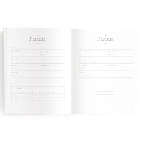 Fox & Fallow / Baby Book - Buttermilk