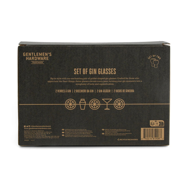 Gentlemen's Hardware / Gin Glasses (Set 2)