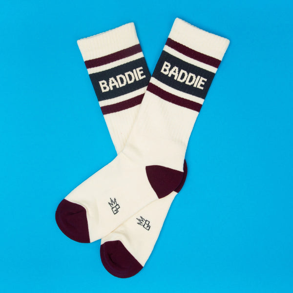 Gumball Poodle / Gym Crew Socks - Baddie