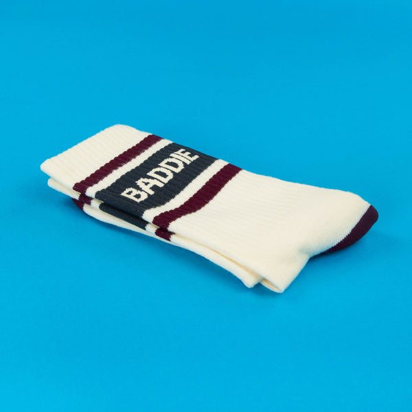 Gumball Poodle / Gym Crew Socks - Baddie