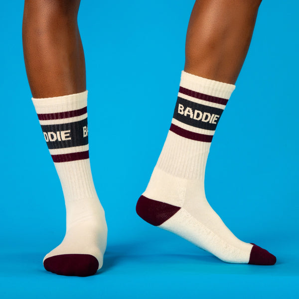 Gumball Poodle / Gym Crew Socks - Baddie