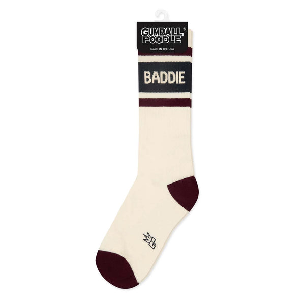 Gumball Poodle / Gym Crew Socks - Baddie