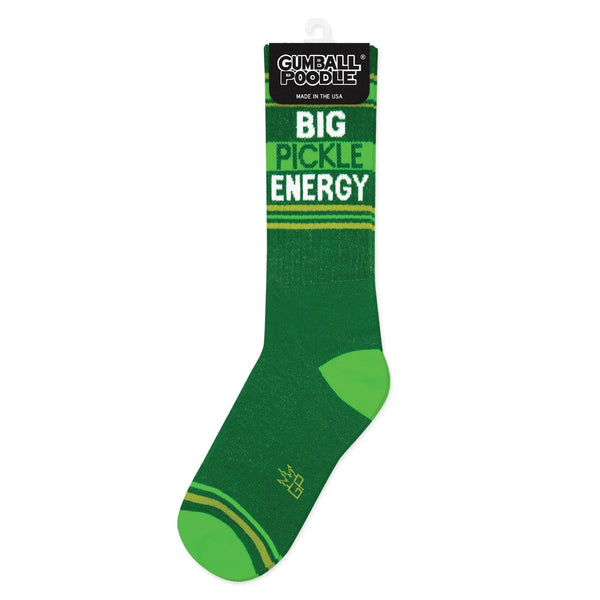 Gumball Poodle / Gym Crew Socks - Big Pickle Energy